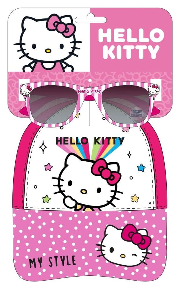 Cerdá Sanrio Hello Kitty A Kappe & Sonnenbrille Set