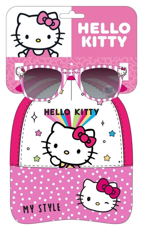 Cerdá Sanrio Hello Kitty A Kappe & Sonnenbrille Set