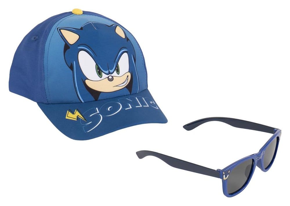 Cerdá Sonic The Hedgehog Baseball Cap & Sonnenbrille Set