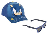 Cerdá Sonic The Hedgehog Baseball Cap & Sonnenbrille Set