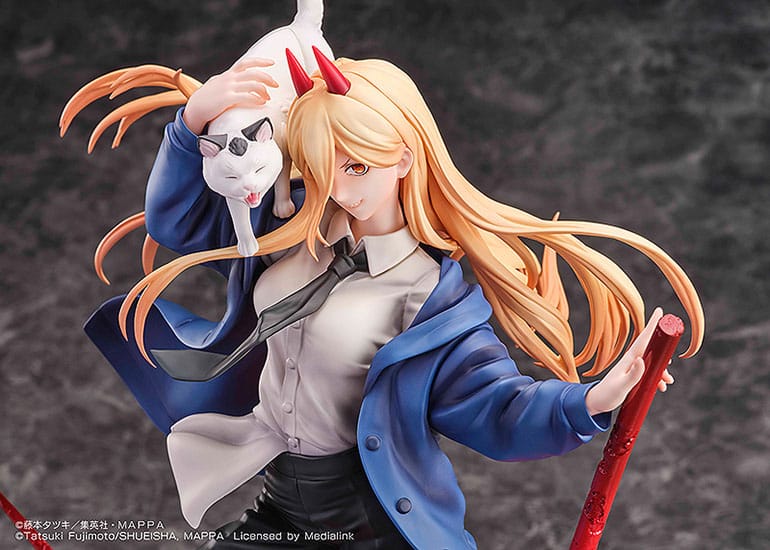 Chainsaw Man - Power & Meowy 28 cm 1/7 Statue Sega Goods