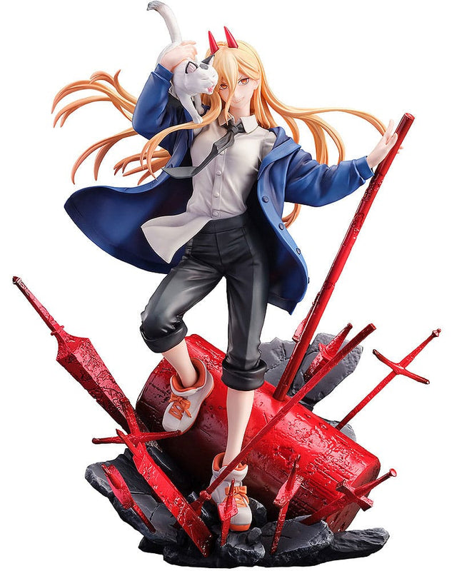 Chainsaw Man - Power & Meowy 28 cm 1/7 Statue Sega Goods