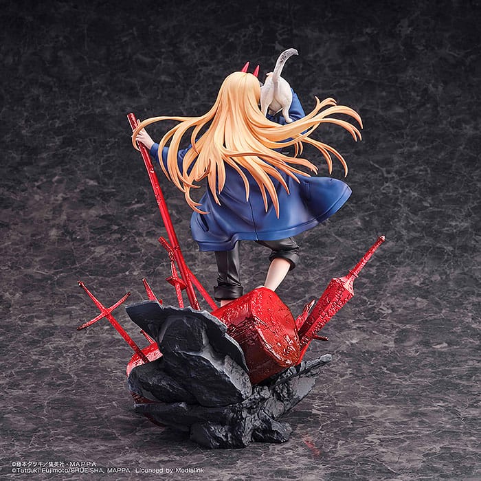 Chainsaw Man - Power & Meowy 28 cm 1/7 Statue Sega Goods
