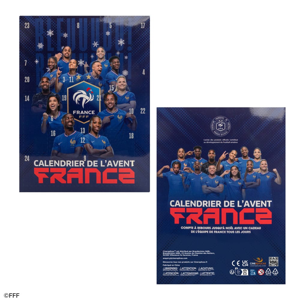 Cinereplicas Französische Fußballföderation Adventskalender 2025