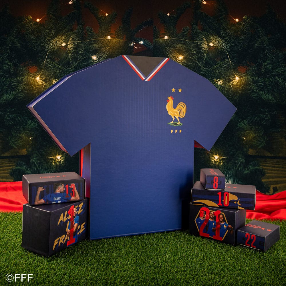 Cinereplicas Französische Fußballföderation Adventskalender Deluxe 2025