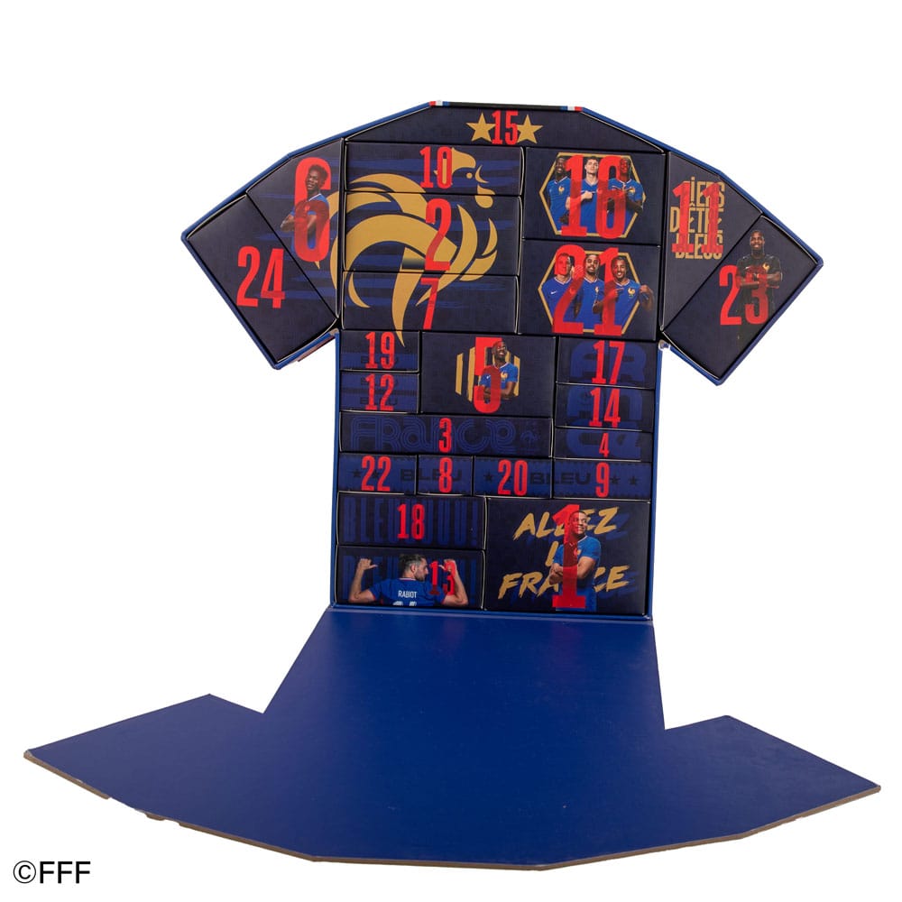 Cinereplicas Französische Fußballföderation Adventskalender Deluxe 2025