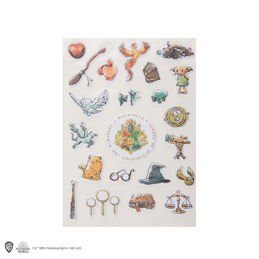 Cinereplicas Harry Potter Hogwarts Essentials Puffy Sticker
