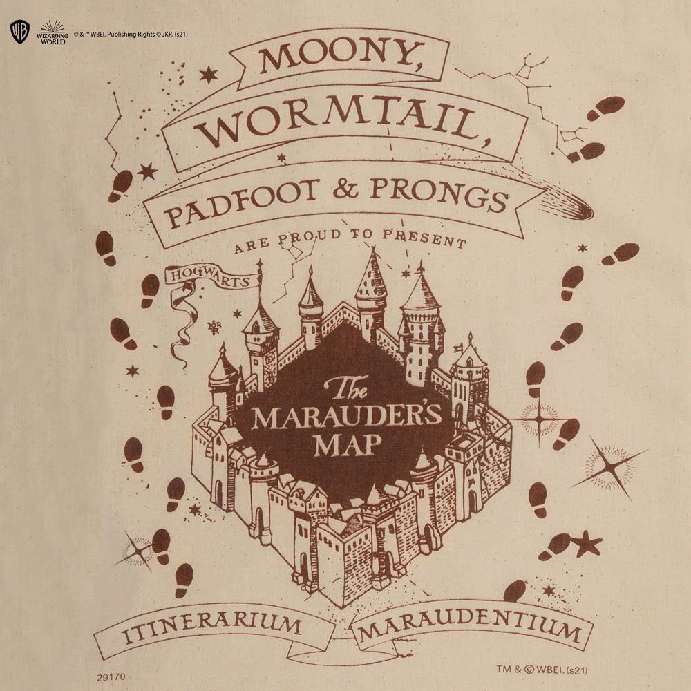 Cinereplicas Harry Potter Marauder Map Tragetasche