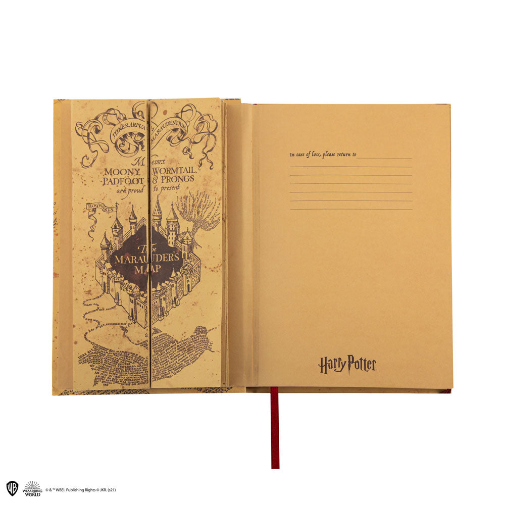 Cinereplicas Harry Potter Marauder’s Map A5 Notizbuch