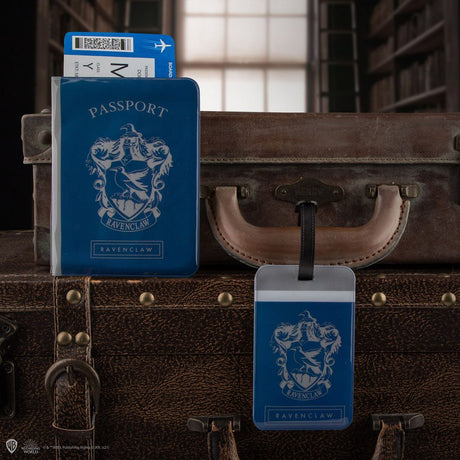 Cinereplicas Harry Potter Ravenclaw Set Kofferanhänger Reisepass Halter