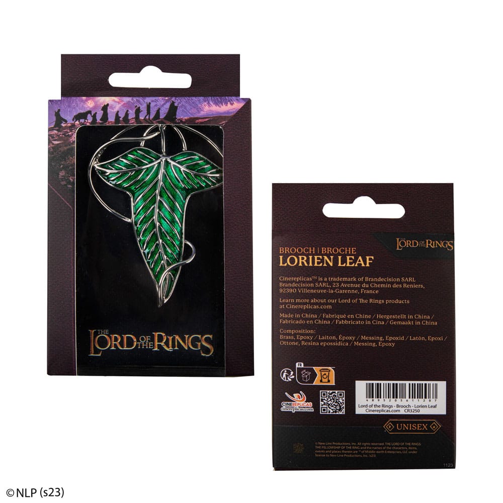 Cinereplicas Herr der Ringe Elven Brosche Brooch
