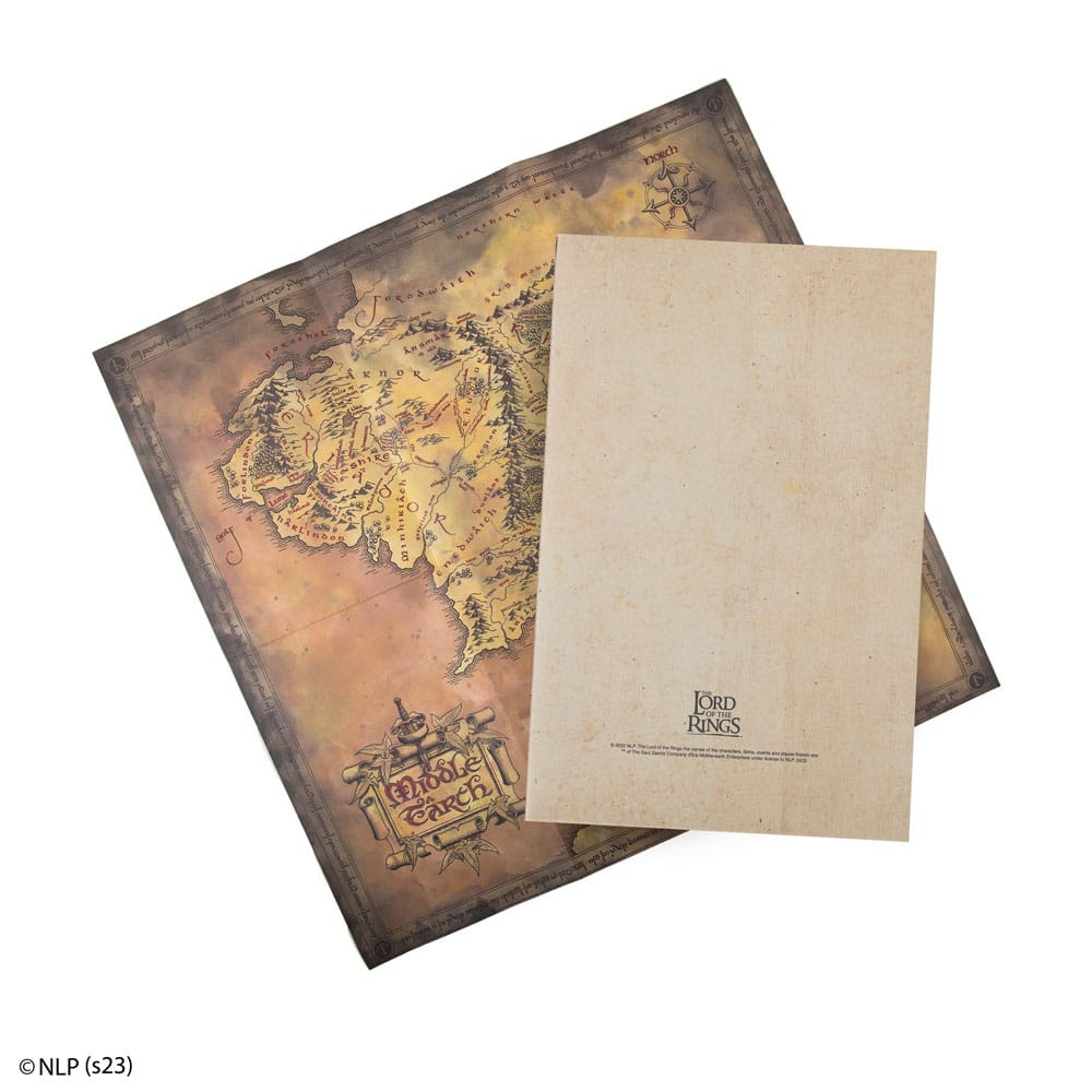 Cinereplicas Herr der Ringe Map of Middle Earth Notizbuch