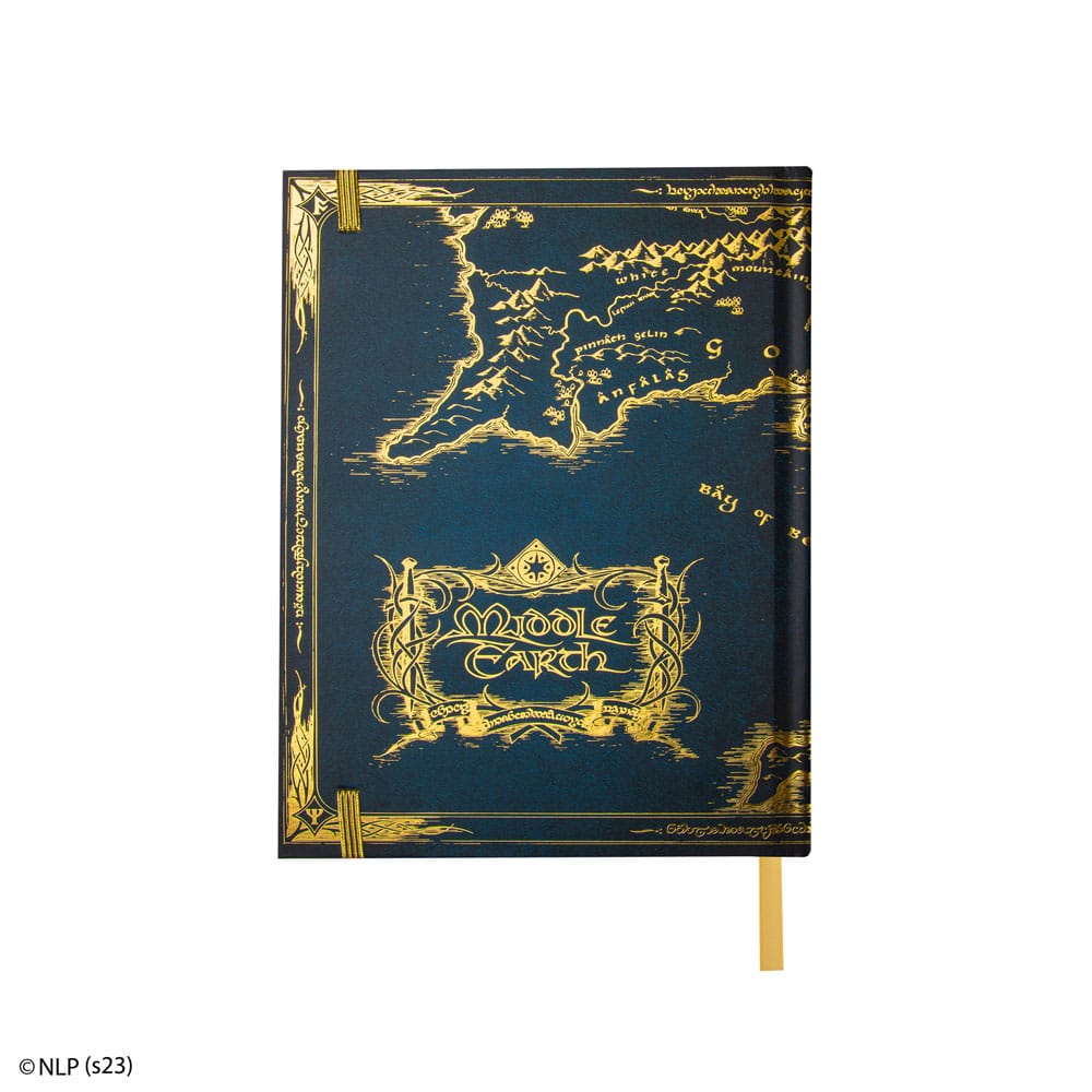 Cinereplicas Herr der Ringe Map of Middle Earth Notizbuch