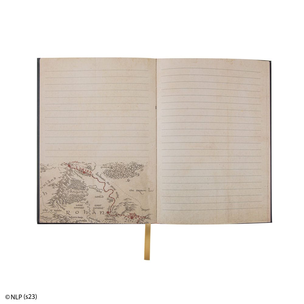 Cinereplicas Herr der Ringe Map of Middle Earth Notizbuch