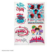 Cinereplicas KPop Demon Hunters KPop Demon Hunters Tattoo-Sticker