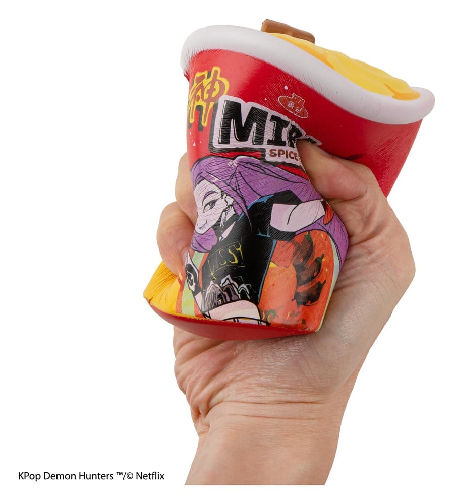 Cinereplicas KPop Demon Hunters Mira Spice Queen Noodles Squishy Anti-Stress Figur