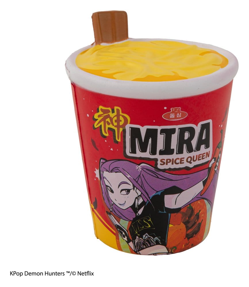 Cinereplicas KPop Demon Hunters Mira Spice Queen Noodles Squishy Anti-Stress Figur