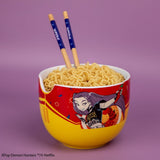 Cinereplicas KPop Demon Hunters Mira Spice Queen Ramen-Schüssel mit Stäbchen