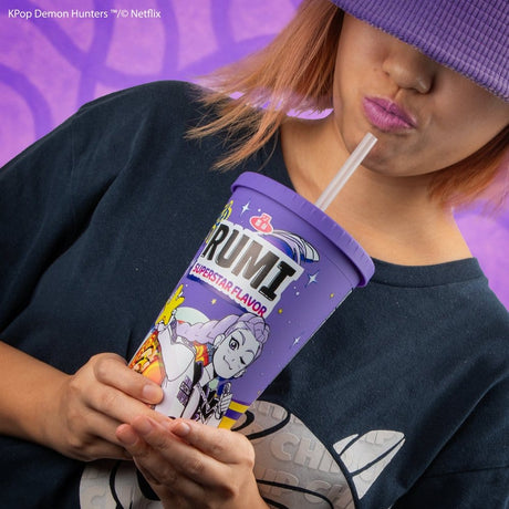 Cinereplicas KPop Demon Hunters Rumi Superstar Flavor Becher