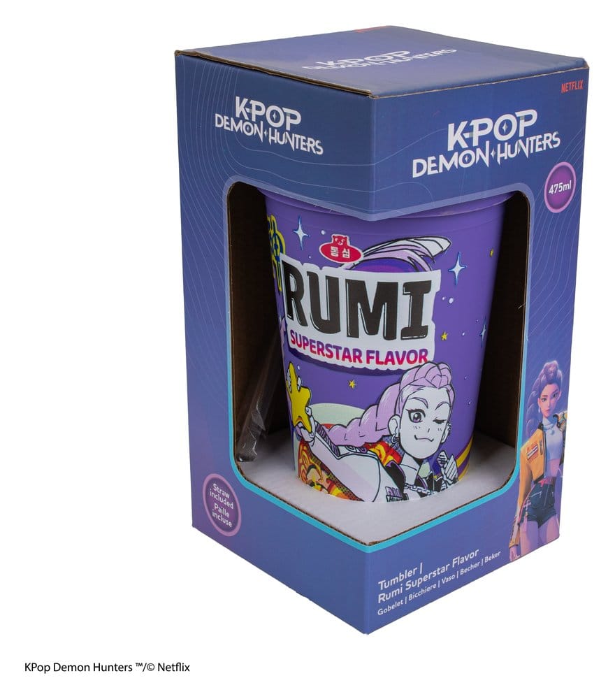 Cinereplicas KPop Demon Hunters Rumi Superstar Flavor Becher