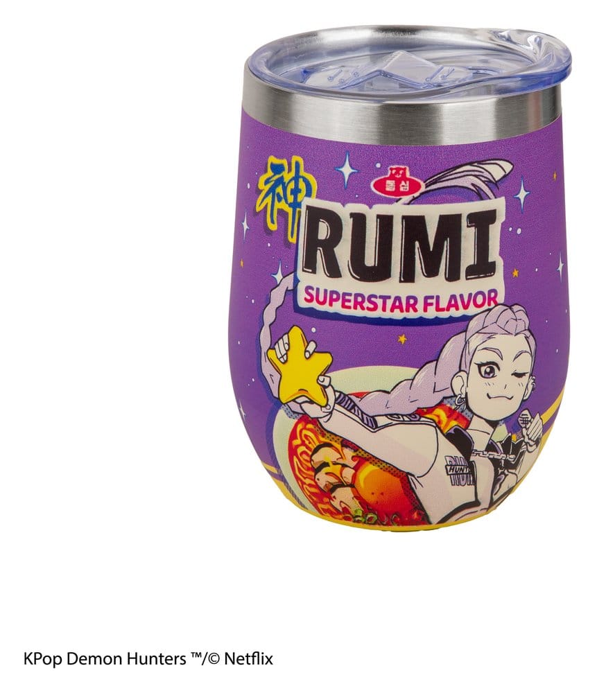 Cinereplicas KPop Demon Hunters Rumi Superstar Flavor Reisebecher
