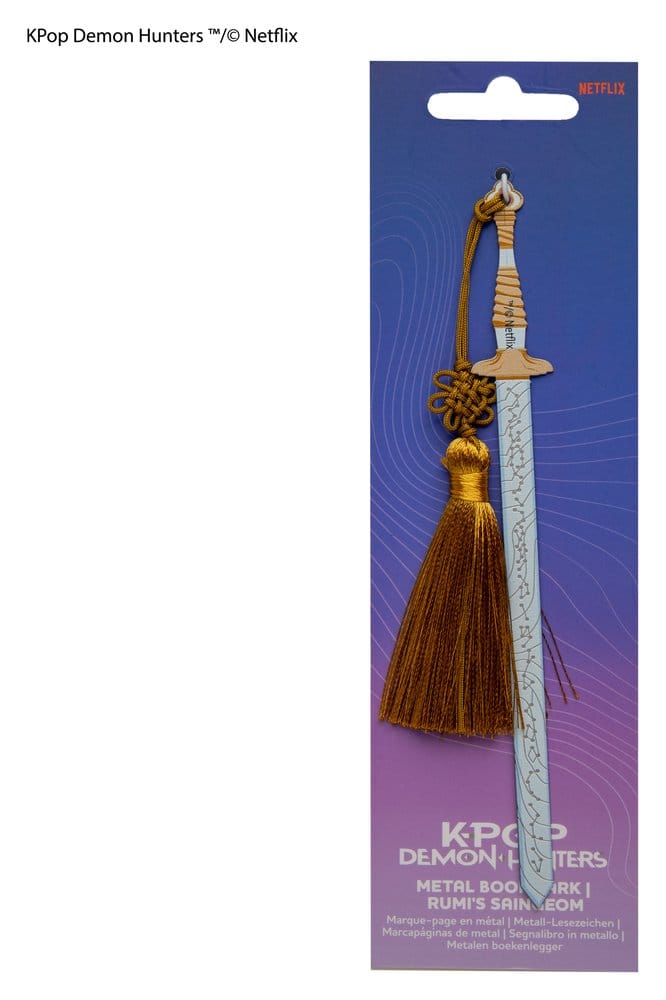 Cinereplicas KPop Demon Hunters Rumi’s Saingeom Metall-Lesezeichen