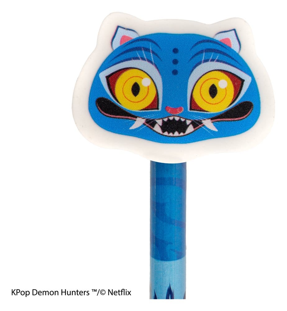 Cinereplicas KPop Demon Hunters Serie 1 Bleistift & Radiergummi Display (30)