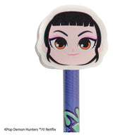 Cinereplicas KPop Demon Hunters Serie 1 Bleistift & Radiergummi Display (30)