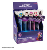 Cinereplicas KPop Demon Hunters Serie 1 Bleistift & Radiergummi Display (30)