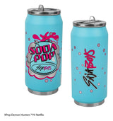 Cinereplicas KPop Demon Hunters Soda Pop Can Thermobecher mit Strohhalm