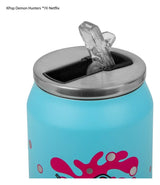 Cinereplicas KPop Demon Hunters Soda Pop Can Thermobecher mit Strohhalm