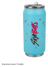 Cinereplicas KPop Demon Hunters Soda Pop Can Thermobecher mit Strohhalm