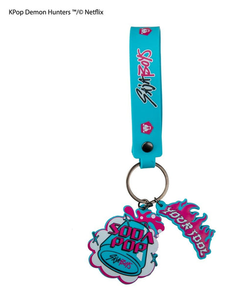 Cinereplicas KPop Demon Hunters Soda Pop Handgelenk-Schlüsselanhänger