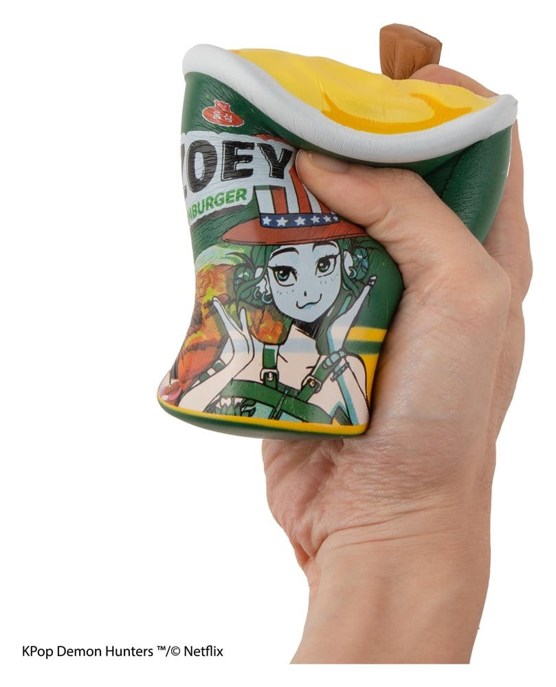 Cinereplicas KPop Demon Hunters Zoey Hamburger Noodles Squishy Anti-Stress Figur