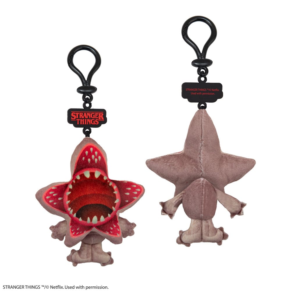 Cinereplicas Stranger Things Demogorgon Plüsch Schlüsselanhänger
