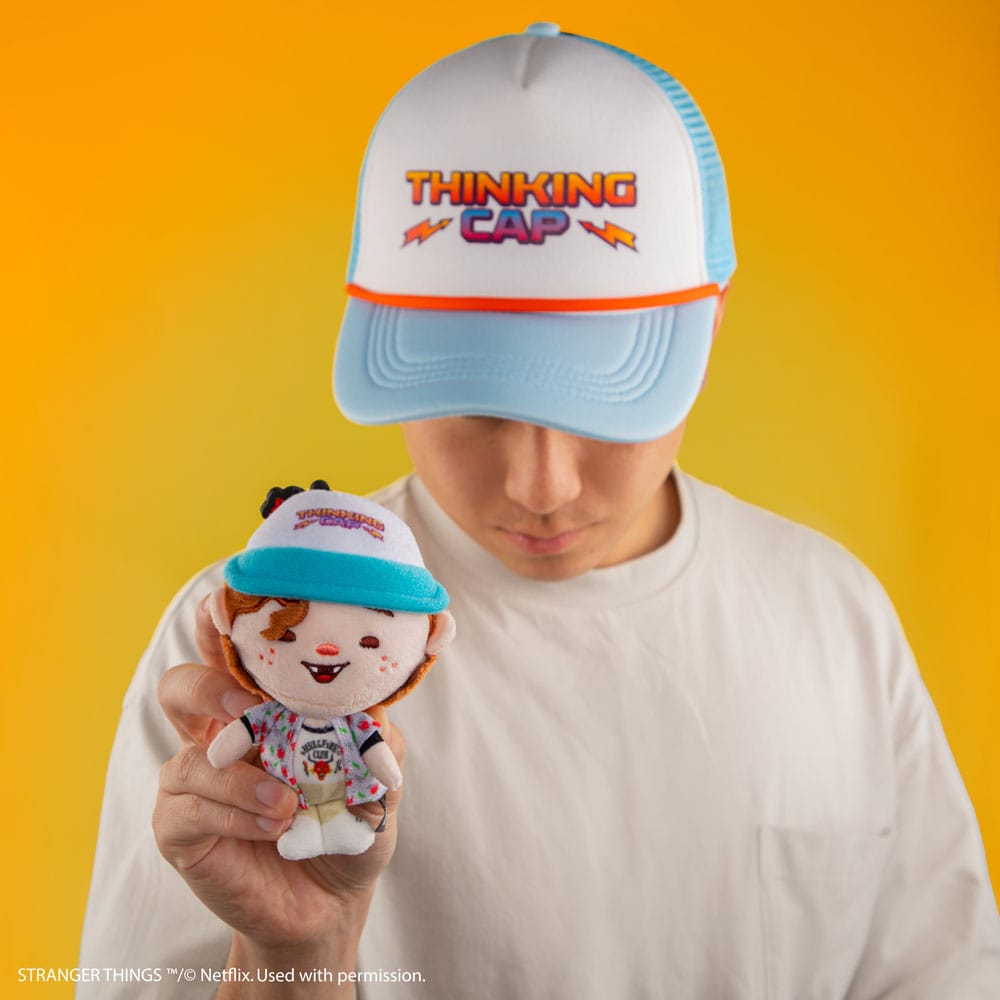 Cinereplicas Stranger Things Dustin Henderson Plüsh Schlüsselanhänger