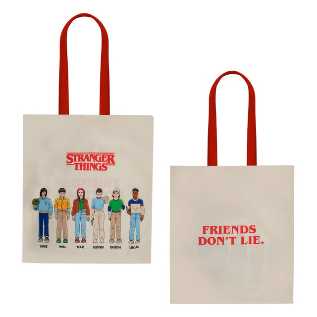 Cinereplicas Stranger Things Friends Don’t Lie Tragetasche