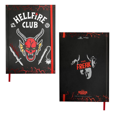 Cinereplicas Stranger Things Hell Fire Club Notizbuch