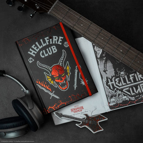 Cinereplicas Stranger Things Hell Fire Club Notizbuch