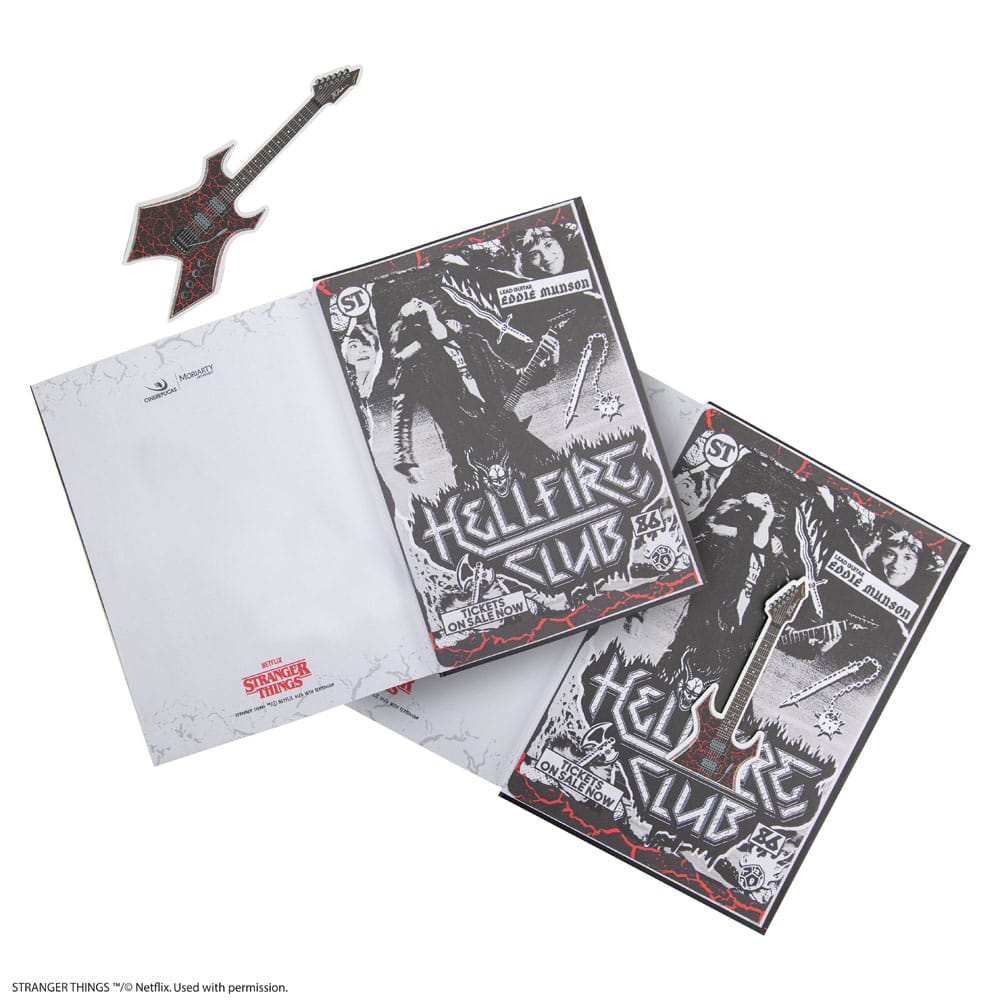 Cinereplicas Stranger Things Hell Fire Club Notizbuch