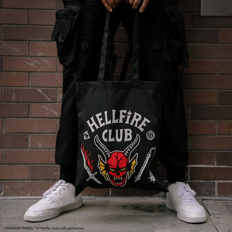 Cinereplicas Stranger Things Hellfire Club Tragetasche