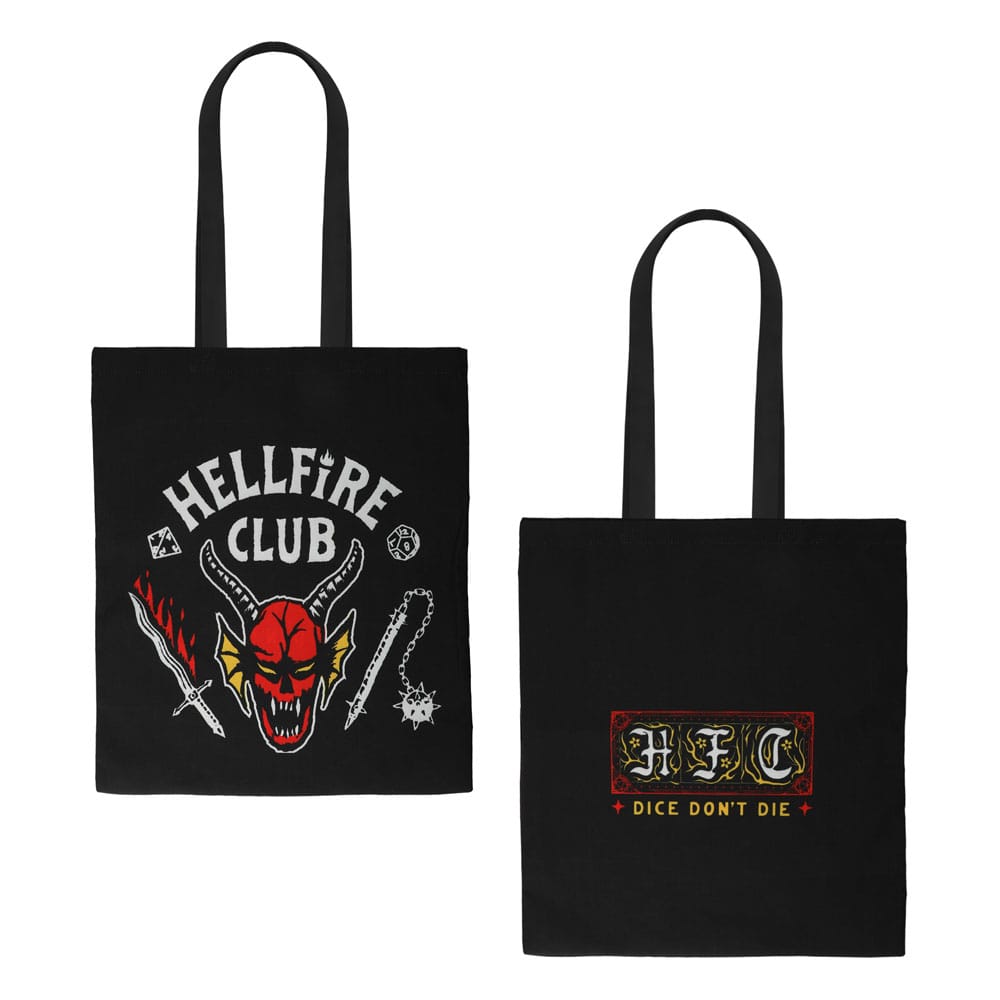 Cinereplicas Stranger Things Hellfire Club Tragetasche