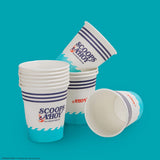 Cinereplicas Stranger Things Scoops Ahoy Set von 24 Pappbechern