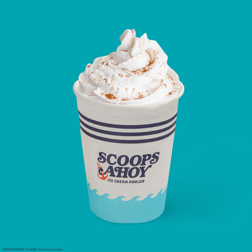 Cinereplicas Stranger Things Scoops Ahoy Set von 24 Pappbechern