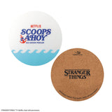 Cinereplicas Stranger Things Scoops Ahoy Untersetzer 4er-Pack