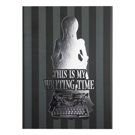 Cinereplicas Wednesday This Is My Writing Time Black Notizbuch