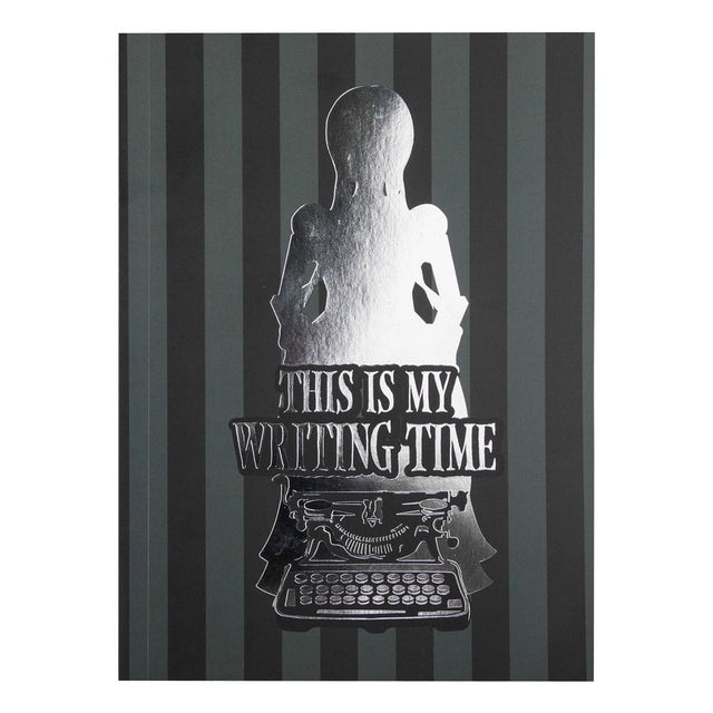 Cinereplicas Wednesday This Is My Writing Time Black Notizbuch