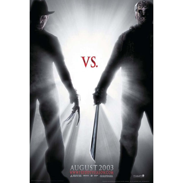 Close Up Freddy vs. Jason Poster