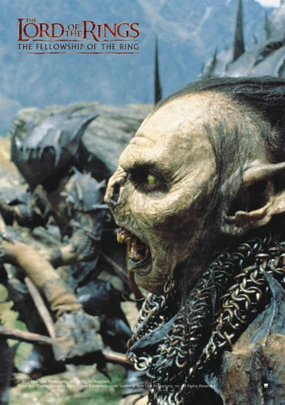 Close Up Herr der Ringe Orc Attack Poster