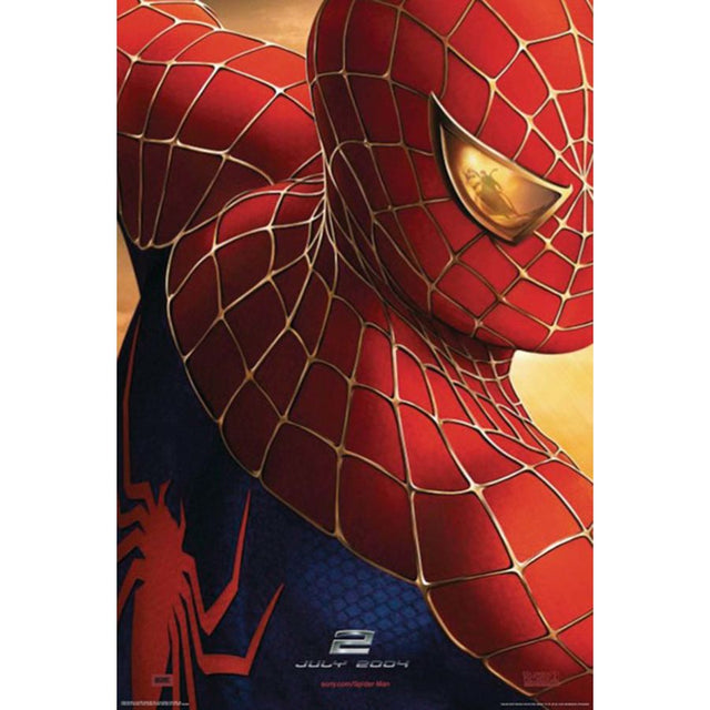 Close Up Spider Man 2 Poster